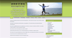 Desktop Screenshot of anettesmassageterapi.com